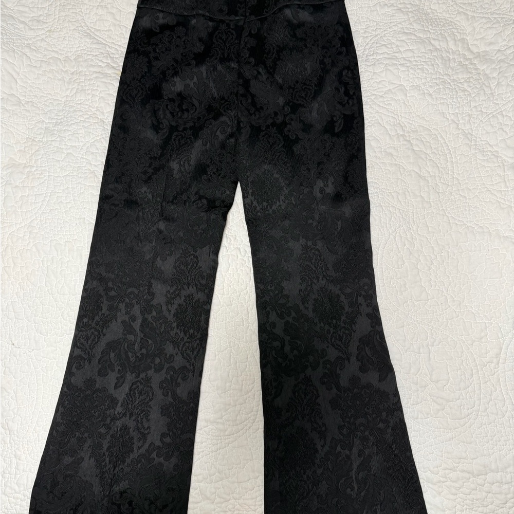 Harold's Black Textured Fabric